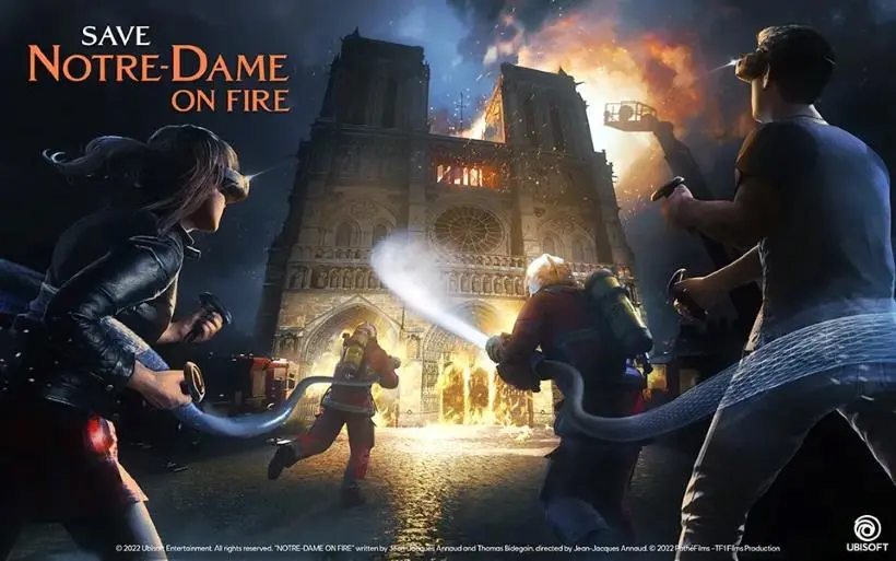 Save Notre-Dame On Fire - escape game VR
