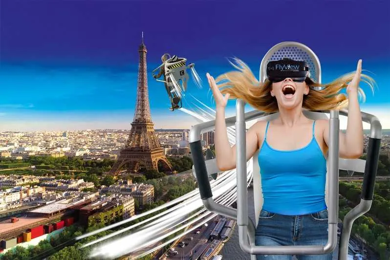 FlyView Paris - survol de Paris en réalité virtuelle