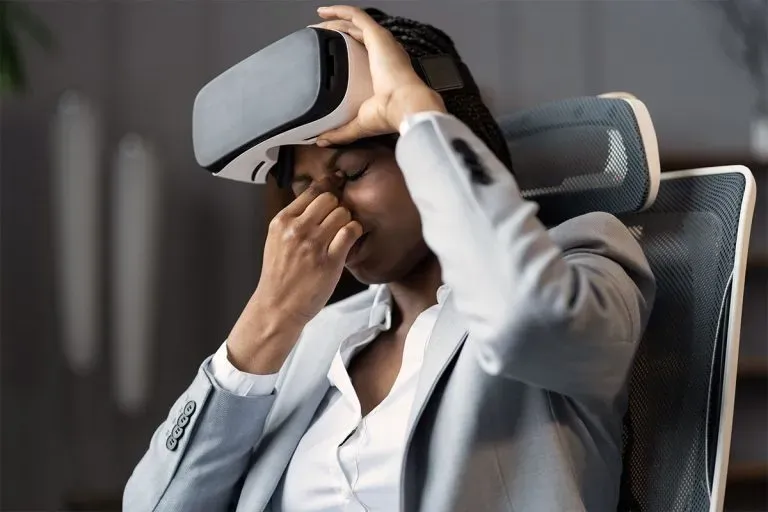 motion sickness - VR